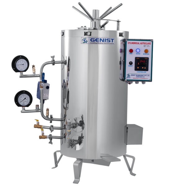 Vertical Autoclave manufacturer and supplier in Punjab, India - genist technocracy